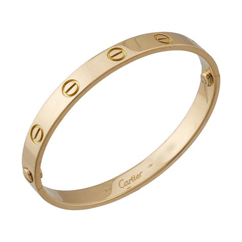 gold love bracelet|18k gold love bracelet.